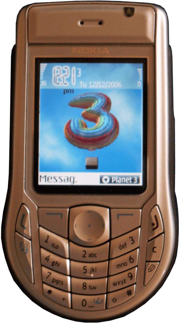 Eski nesil bir cep telefonu modeli